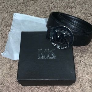 Black Michael Korda Belt